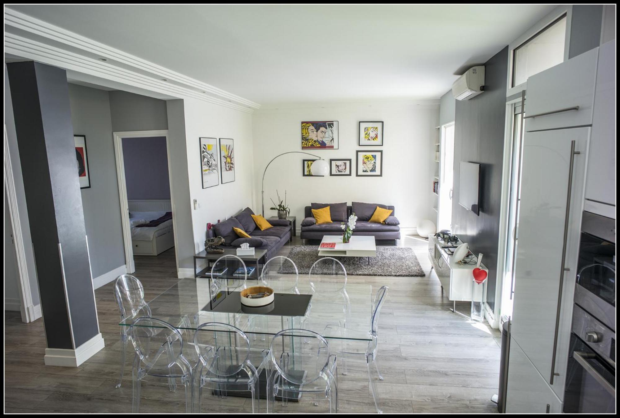 Superbe 120M2 Au Suquet - Property With Style Cannes Habitación foto